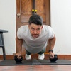 image:imageTRX PushIt  Pushup Handles for Strength Training Home Gym Workouts Core amp Upper Body Exercise Equipment Ergonomic PushUp Stands for Chest Arms amp Abs Training