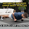 image:imageTRX PushIt  Pushup Handles for Strength Training Home Gym Workouts Core amp Upper Body Exercise Equipment Ergonomic PushUp Stands for Chest Arms amp Abs Training