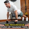 image:imageTRX PushIt  Pushup Handles for Strength Training Home Gym Workouts Core amp Upper Body Exercise Equipment Ergonomic PushUp Stands for Chest Arms amp Abs Training