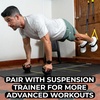 image:imageTRX PushIt  Pushup Handles for Strength Training Home Gym Workouts Core amp Upper Body Exercise Equipment Ergonomic PushUp Stands for Chest Arms amp Abs Training