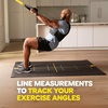 image:imageTRX Suspension Training Mat  NonSlip Gym Mat Black 72 x 24