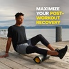image:imageTRX Training Rocker Myofascial Release Roller Neck and Back Massage Roller for Muscles Round Foam Roller for Stretching and Postworkout Use 13 Inches