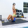 image:imageTRX YBell Neo Series 3in1 Kettlebell Dumbbell and Push Up Bar Workout Equipment  Commercial Grade Neoprene Coated Surface  Perfect for Strength Training amp Conditioning WorkoutsBlack 10