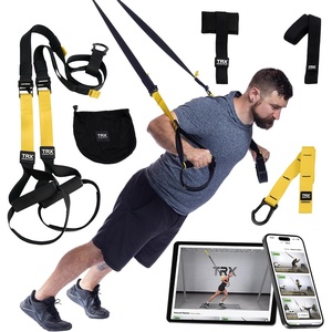 image:imageTRX AllInOne Home Gym System  Complete Suspension Training Kit for Strength Training HIIT amp FullBody Workouts at Home or Outdoors Includes Indoor amp Outdoor Anchors